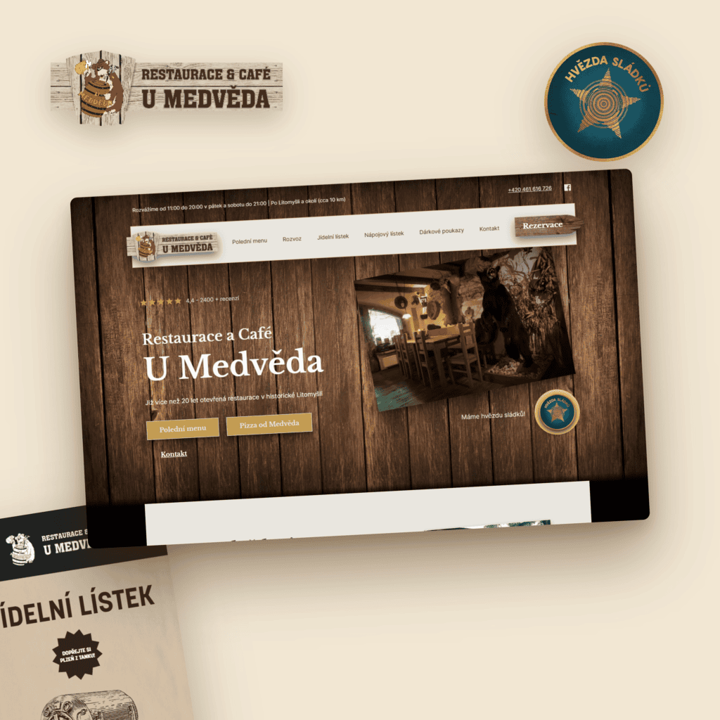 Restaurace a&nbsp;Café U&nbsp;Medvěda