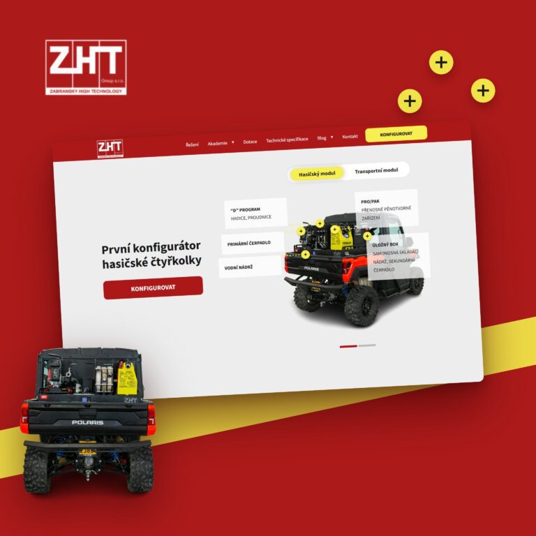 ZHT – konfigurátor hasičských čtyřkolek