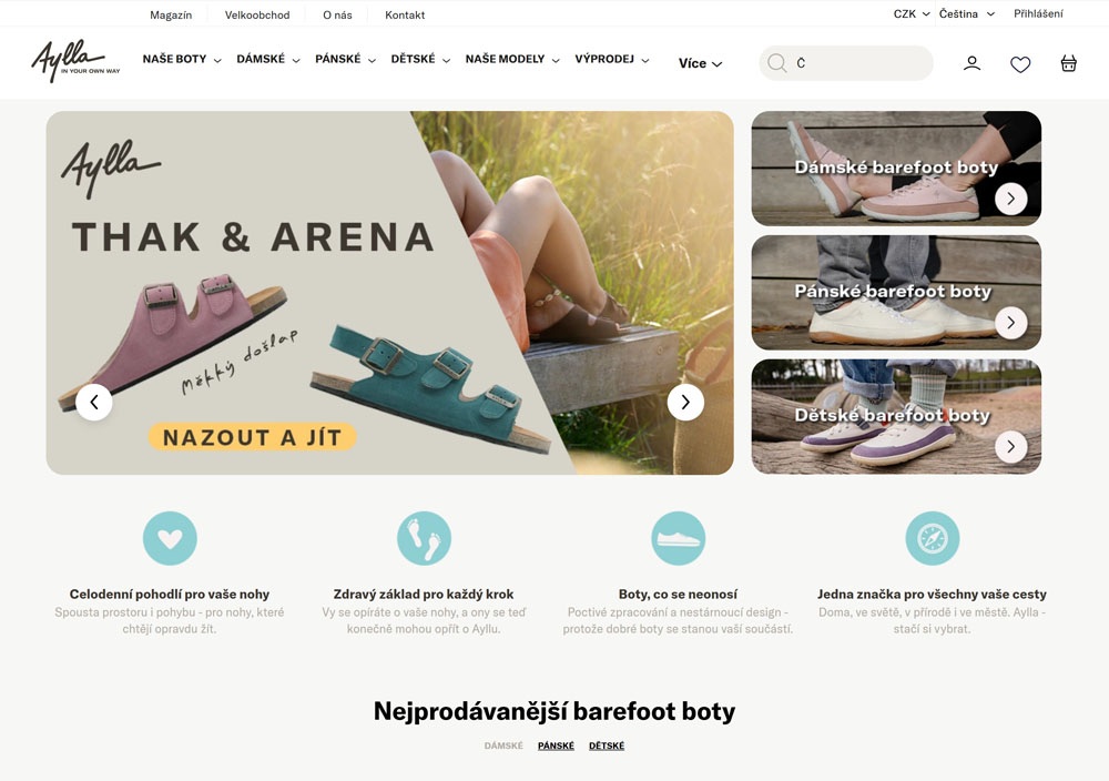 E-shop na Shoptetu